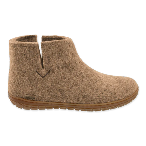 Boot-Honey Rubber, Color: Sand, Size: 36