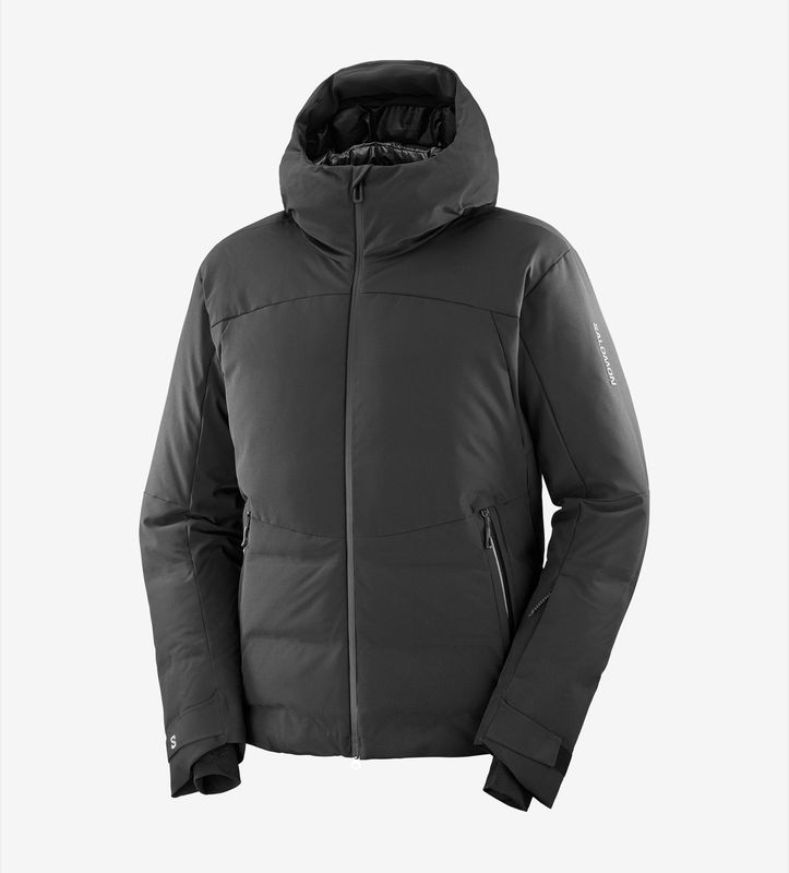 ALPENFLOW DOWN JACKET M, Colour: DEEP BLACK, Size: L