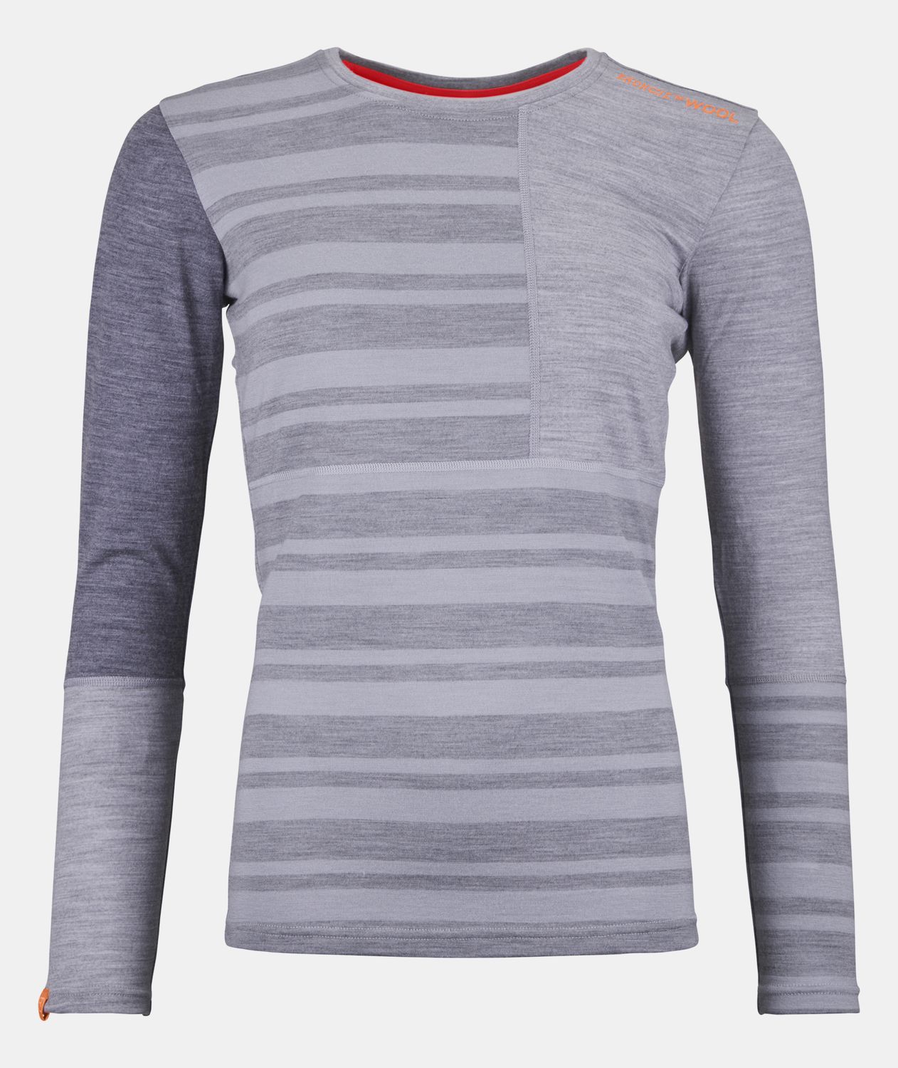 185 ROCK'N'WOOL LONG SLEEVE W 185 ROCK'N'WOOL LONG SLEEVE W, Colour: grey blend, Size: S
