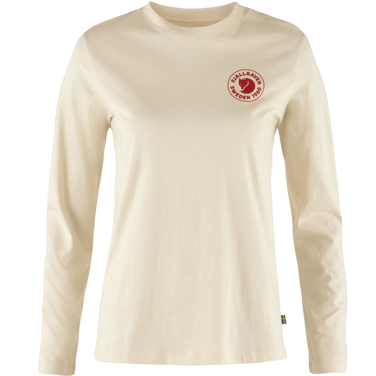 1960 Logo T-shirt LS W, Colour: Chalk White, Size: S