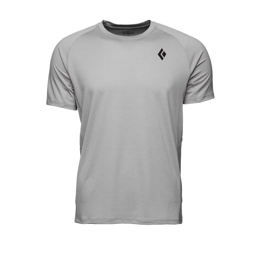 Black Diamond- M Lightwire SS Tech Tee, Color: Pewter, Size: S