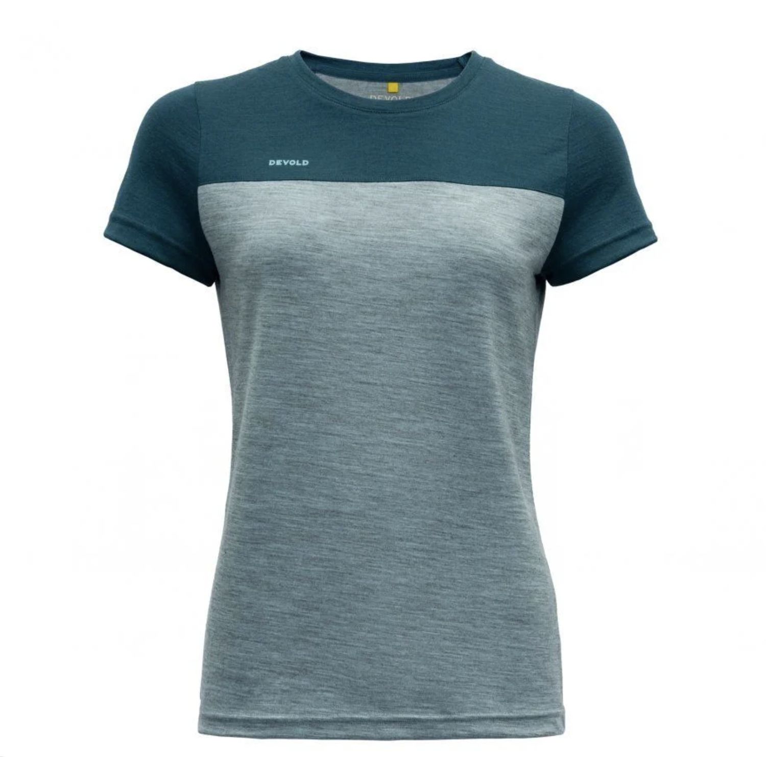NORANG MERINO 150 TEE WMN, Colour: POND/CAMEO MELANGE, Size: S