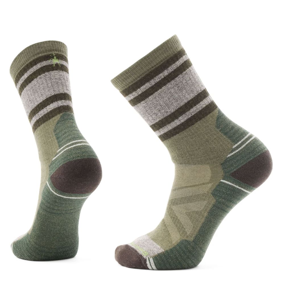 Hike Full Cushion Lolo Trail Crew Socks, Colour: WINTER MOSS, Size: M
