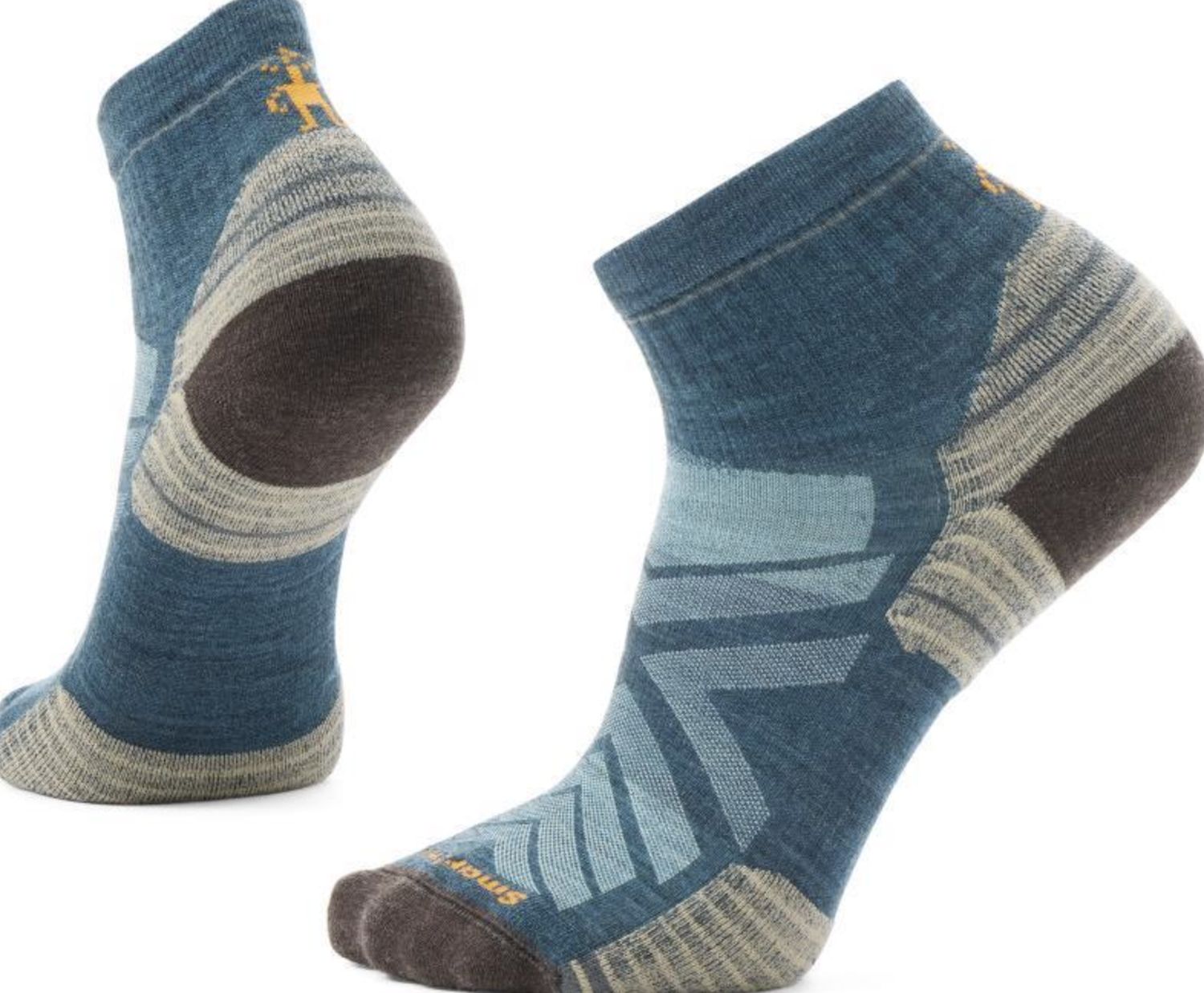 Hike Targeted Cushion Ankle Socks, Colour: TWILIGHT BLUE, Size: M