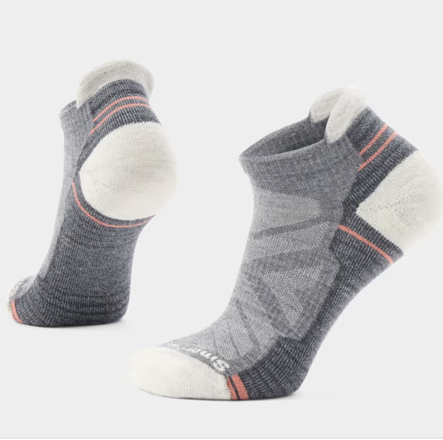 Women's Hike Light Cushion Low Ankle Socks, Colour: MEDIUM GRAY, Size: S