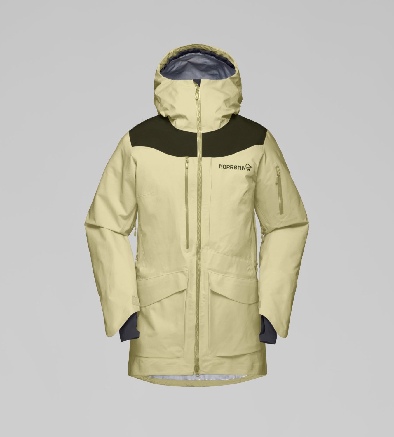 tamok Gore-Tex Performance Shell Jacket-FW24, Colour: Sage Green, Gender: womens, Size: M