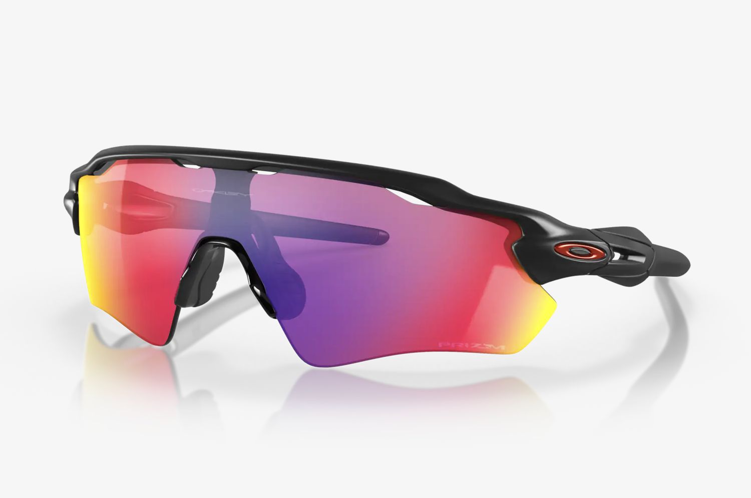 RADAR EV PATH, Colour: MATTE BLACK W/ PRIZM ROAD, Size: 38