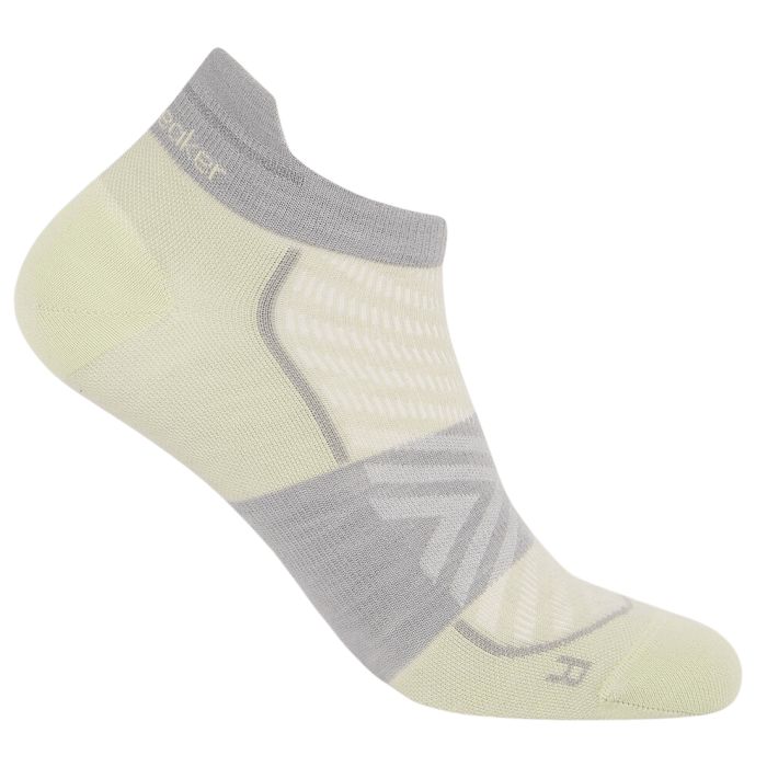 Men Merino Blend Run+ Ultralight Micro, Colour: Ashen/ALLOY, Size: Small