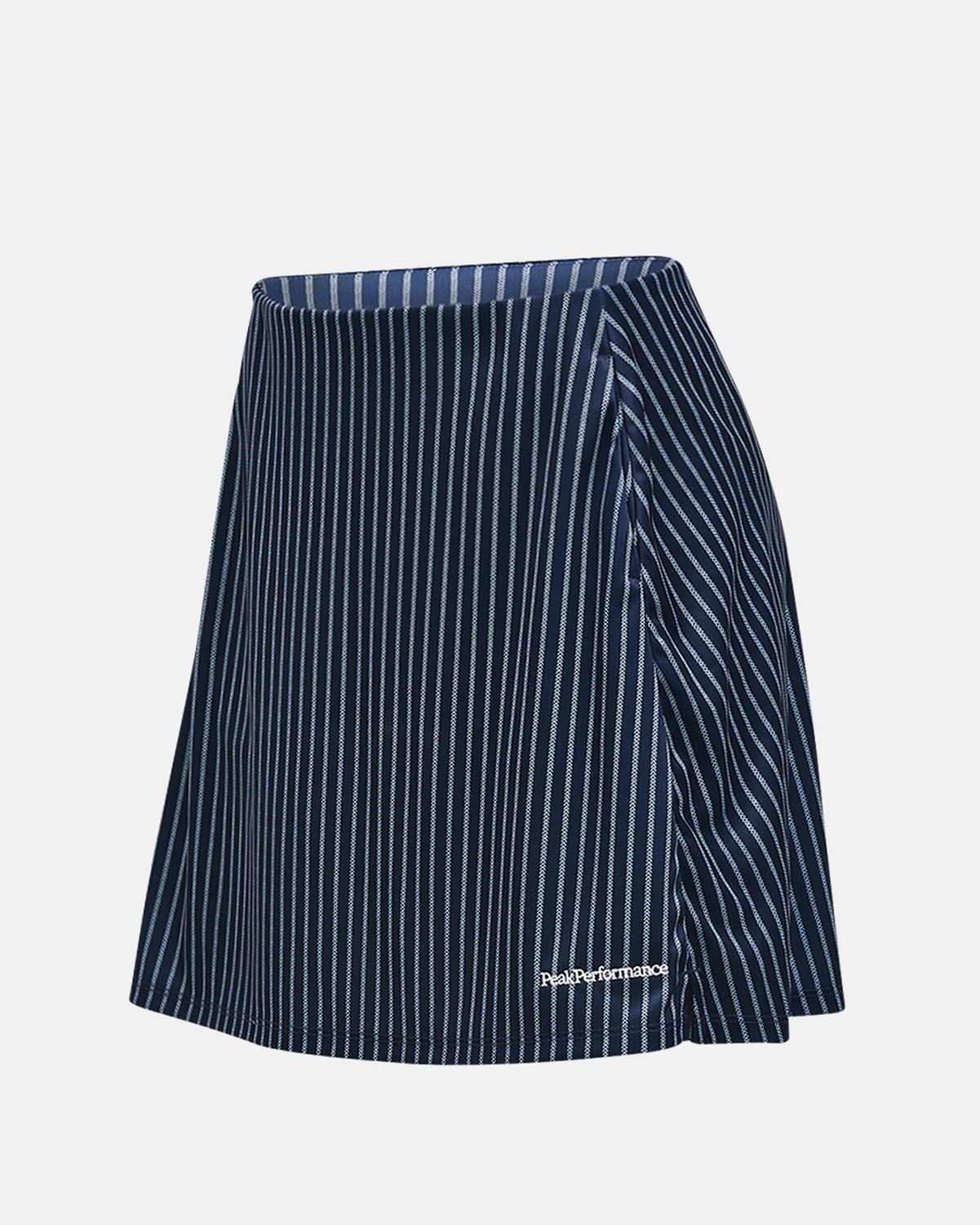 W Graphic Skirt-BLUE SHADOW, Size: L