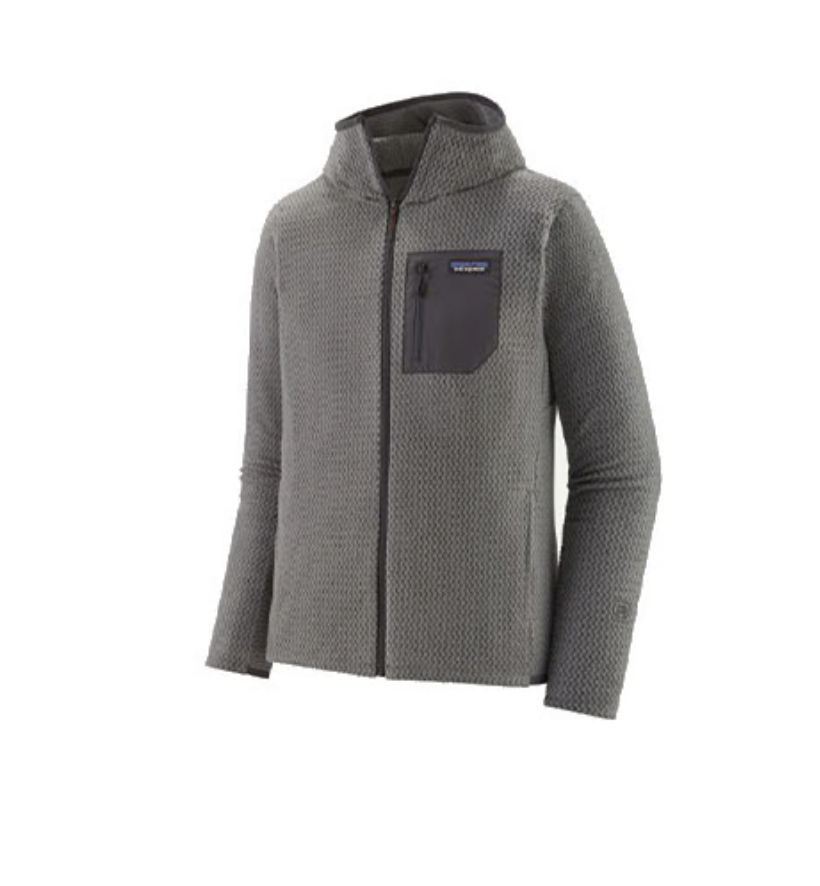 M's R1 Air Full-Zip Hoody, Colour: Forever Grey, Size: S