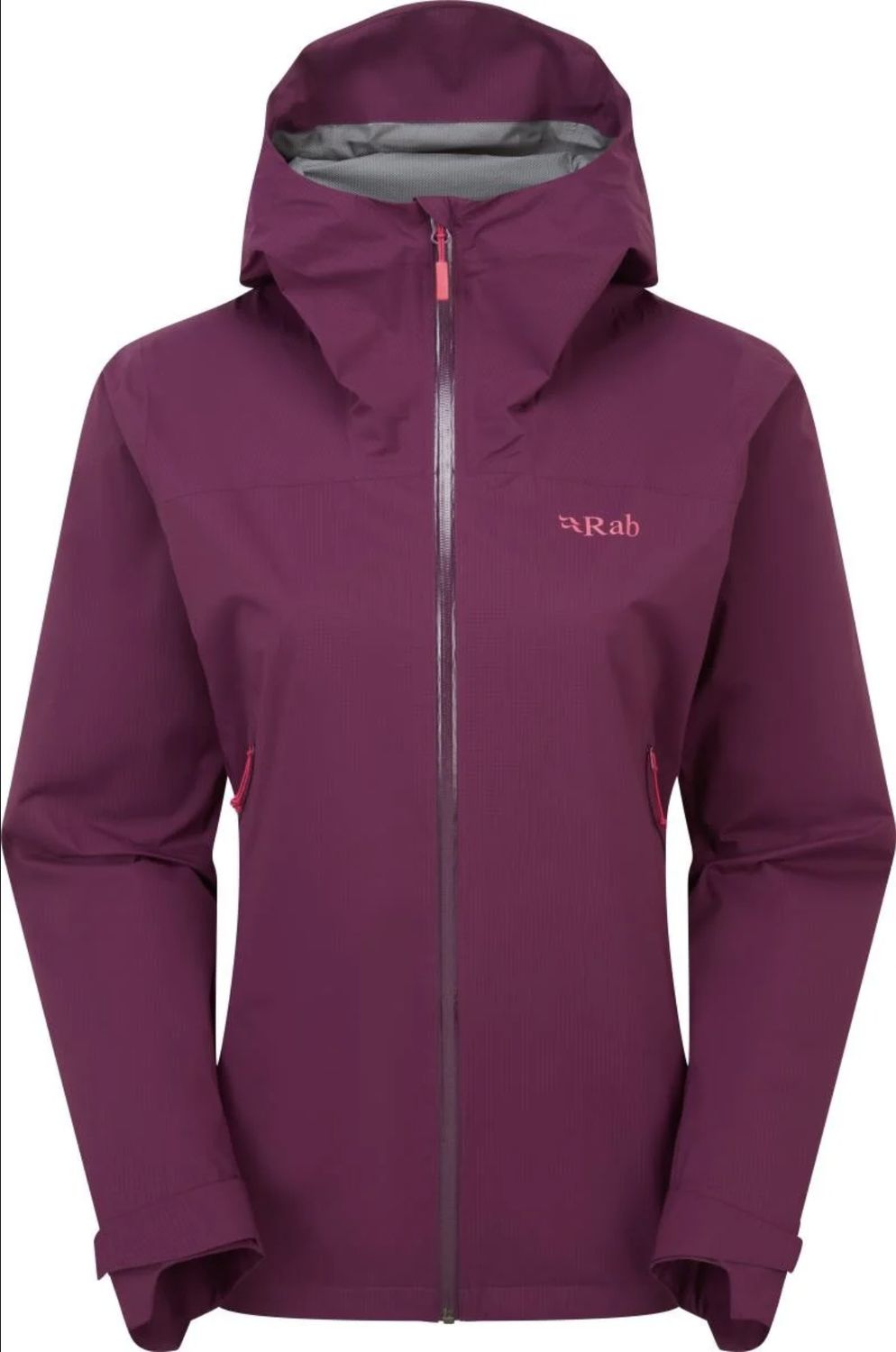 Downpour Light Jacket Wmns, Colour: Mulberry, Size: 10/S