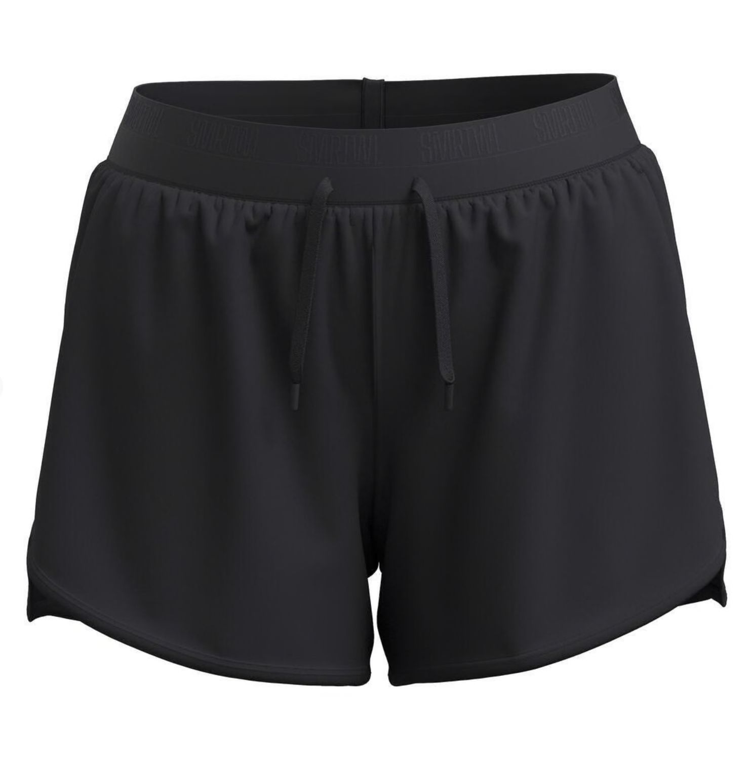 Women's Active Lined 4" Short, Colour: BLACK, Size: S