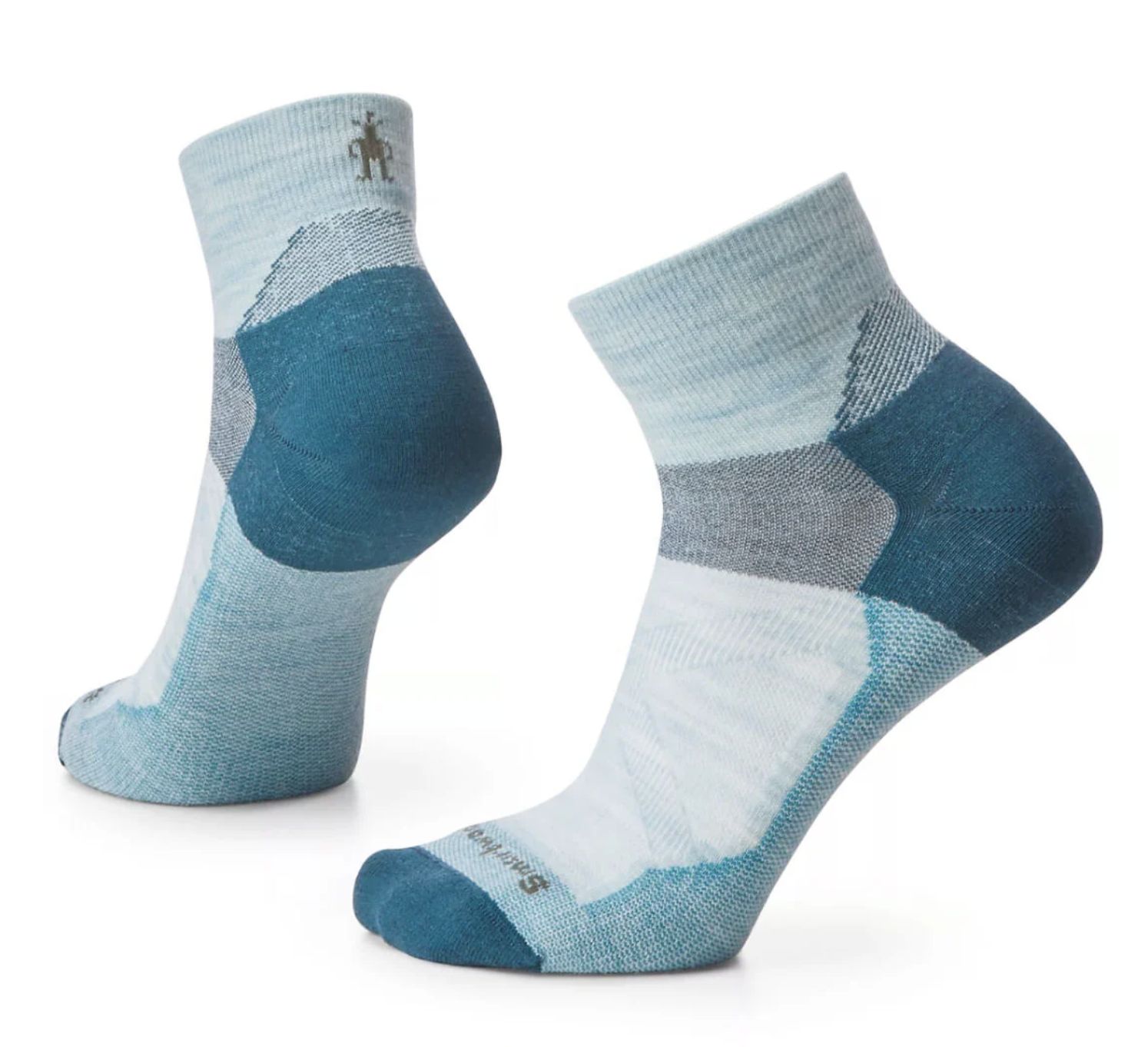 Women's Bike Zero Cushion Ankle Socks, Colour: FROSTY GREEN, Size: S