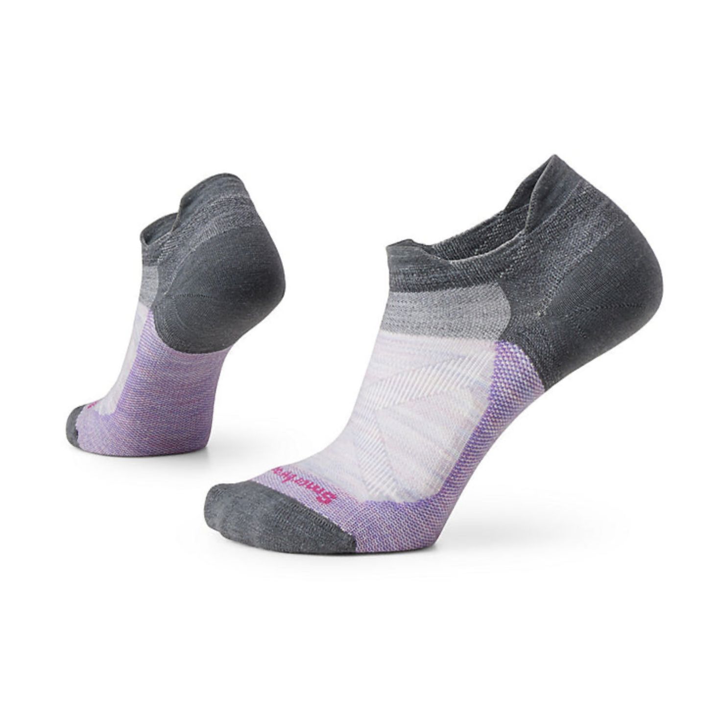 Women's Bike Zero Cushion Low Ankle Socks, Colour: PURPLE ECLIPSE, Size: S