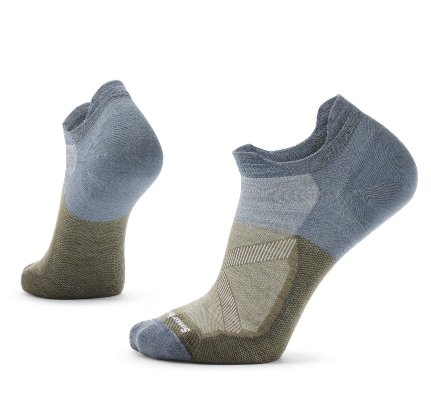 Bike Zero Cushion Low Ankle Socks, Colour: WINTER MOSS, Size: M