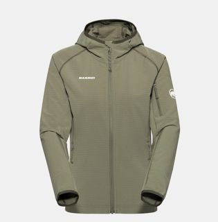 Madris Light ML Hooded Jacket Women, Color: marsh, Size: XS