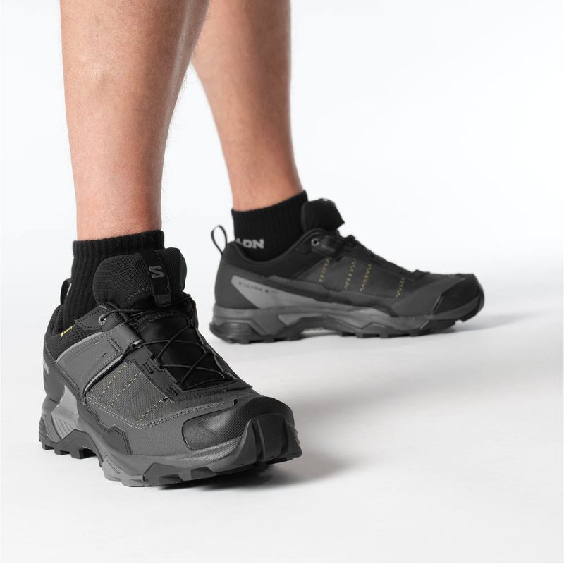 SHOES X ULTRA 5 GTX Black/Asphalt/Clrock