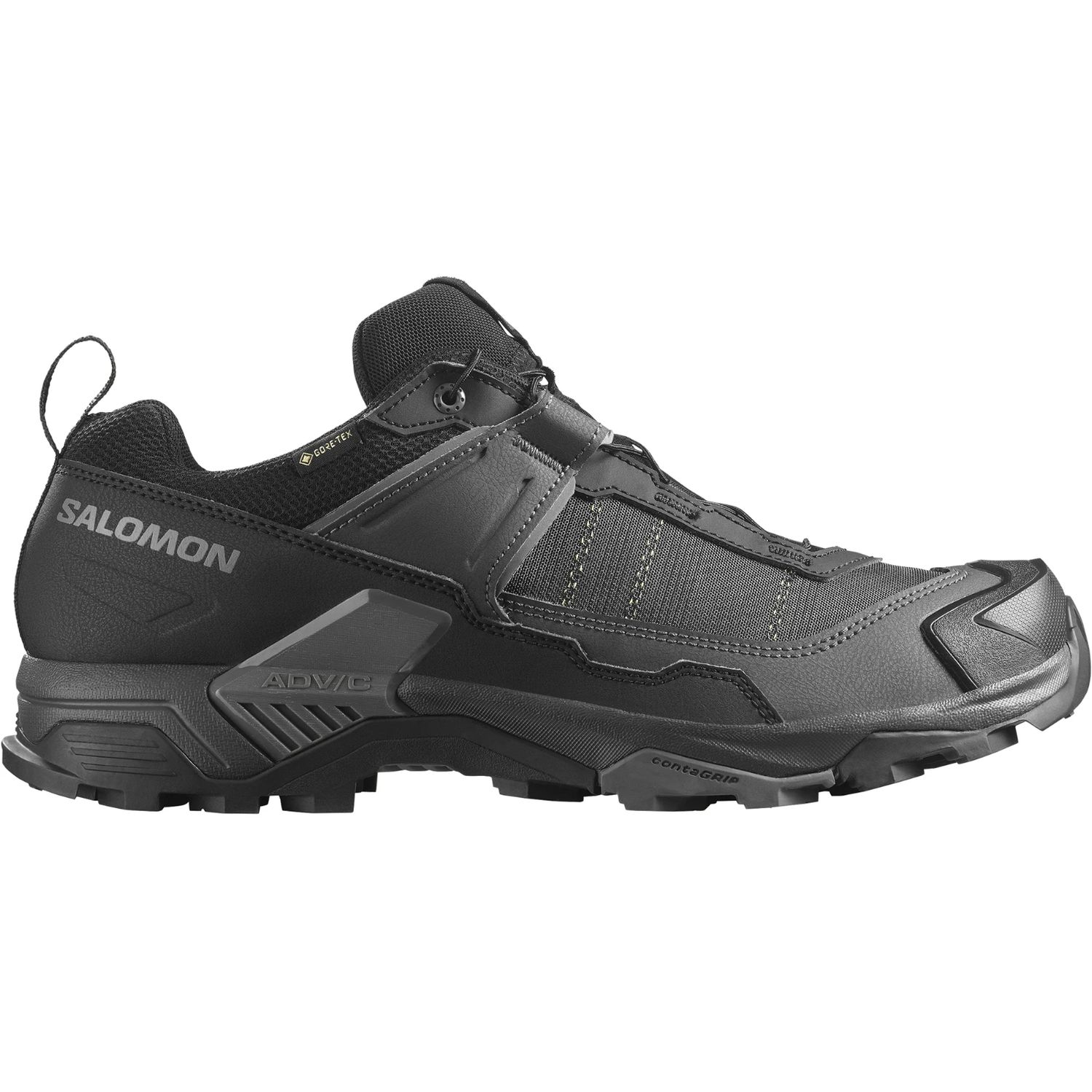 SHOES X ULTRA 5 GTX Black/Asphalt/Clrock, Size: 8 Men's