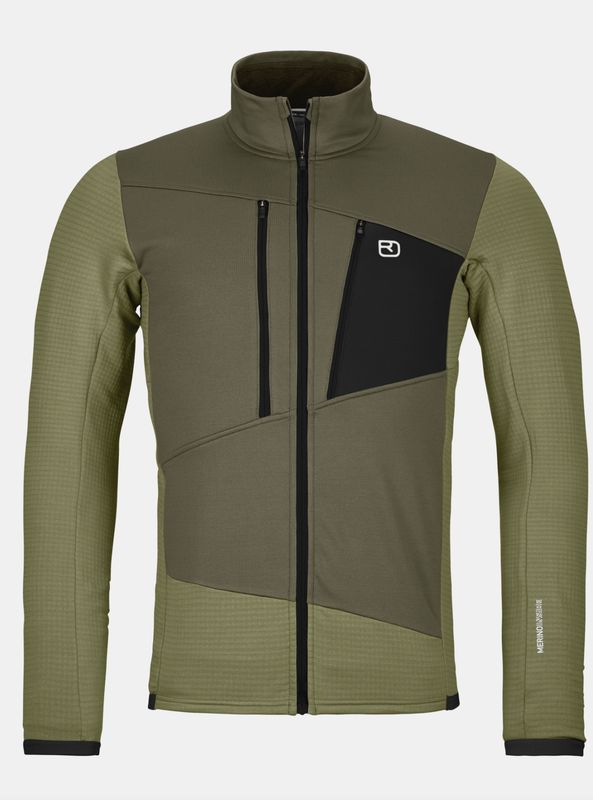 FLEECE GRID JACKET M