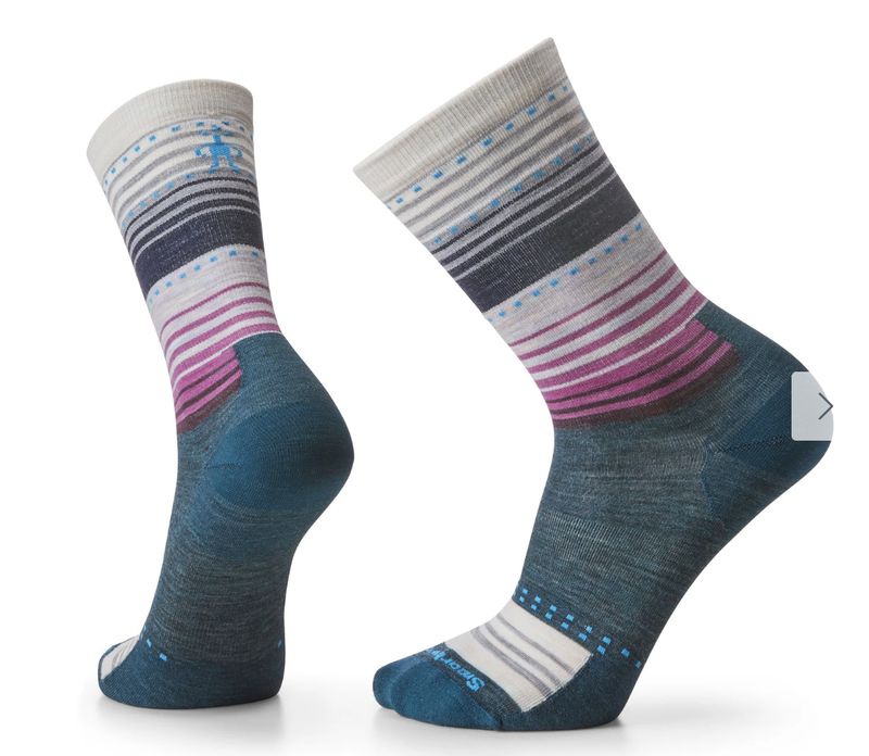 Everyday Stitch Stripe Crew Socks