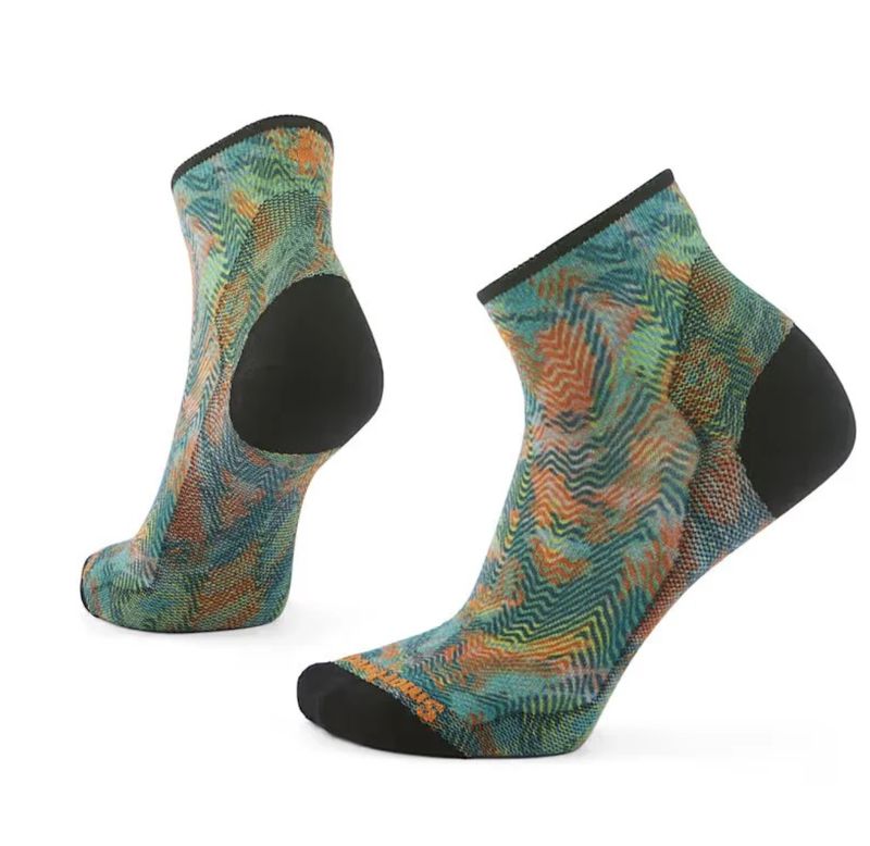 Women's Bike Zero Cushion Jungle Music Print Ankle Socks