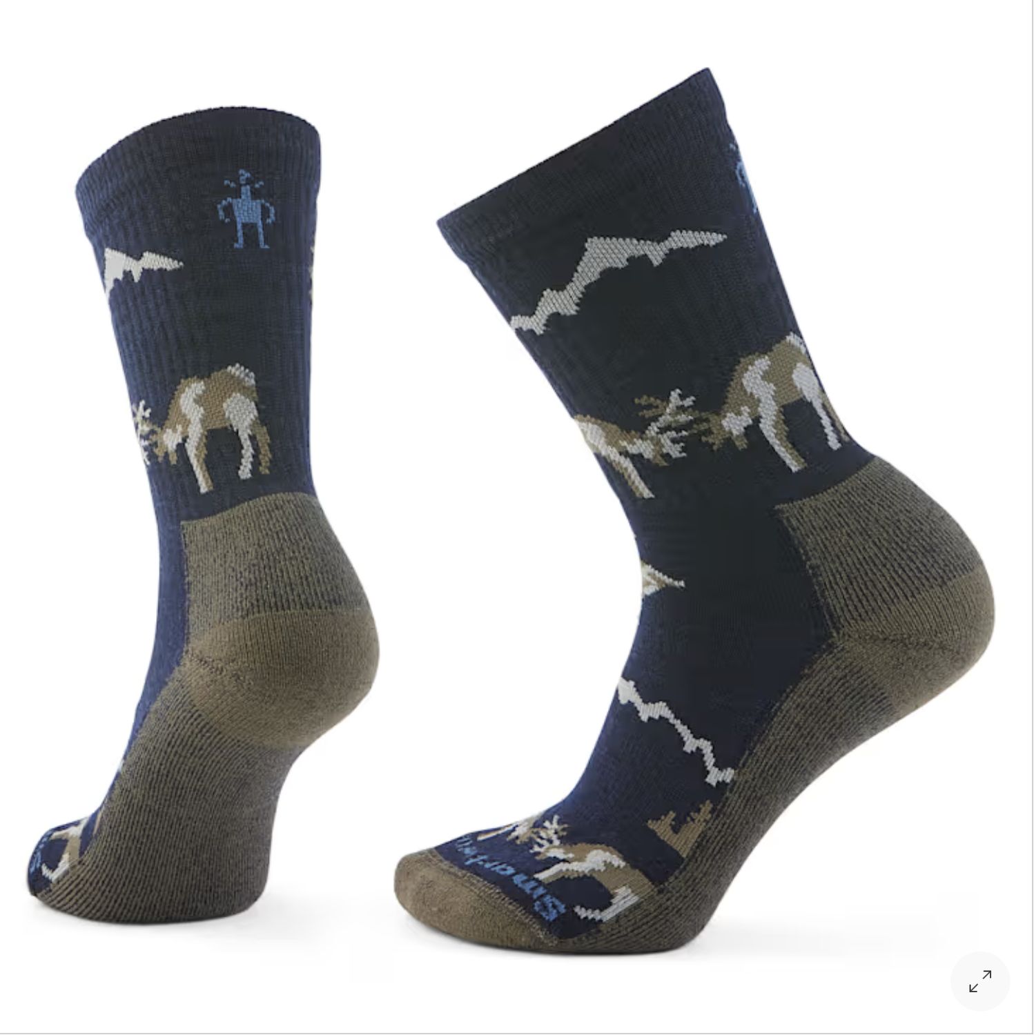 Everyday Horns Clash Crew Socks, Colour: DEEP NAVY, Size: S