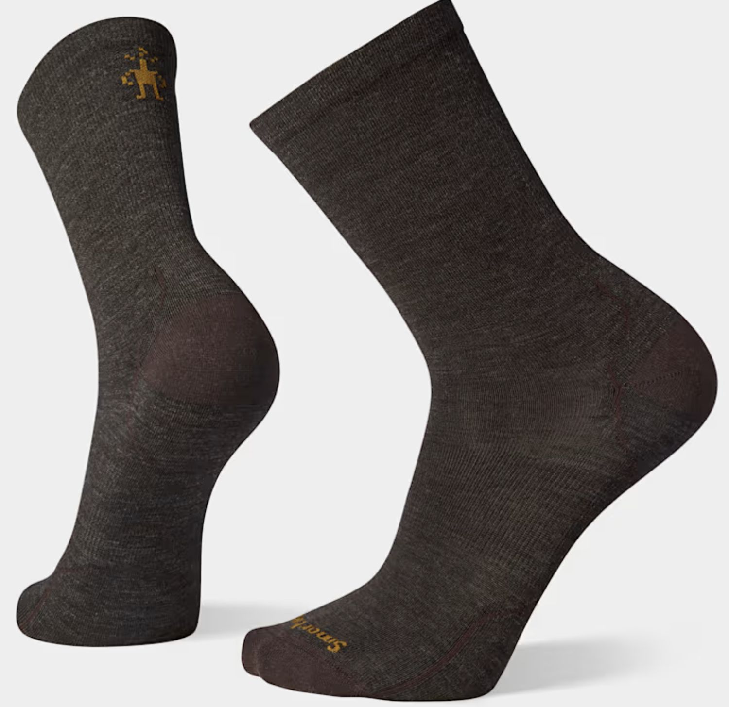 Everyday Anchor Line Crew Socks, Colour: CHESTNUT, Size: L