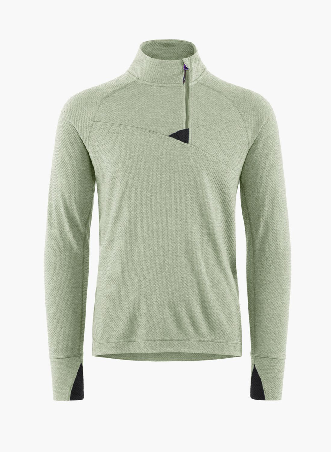 Huge Half Zip Sweater M's, Colour: Sea Foam, Size: S