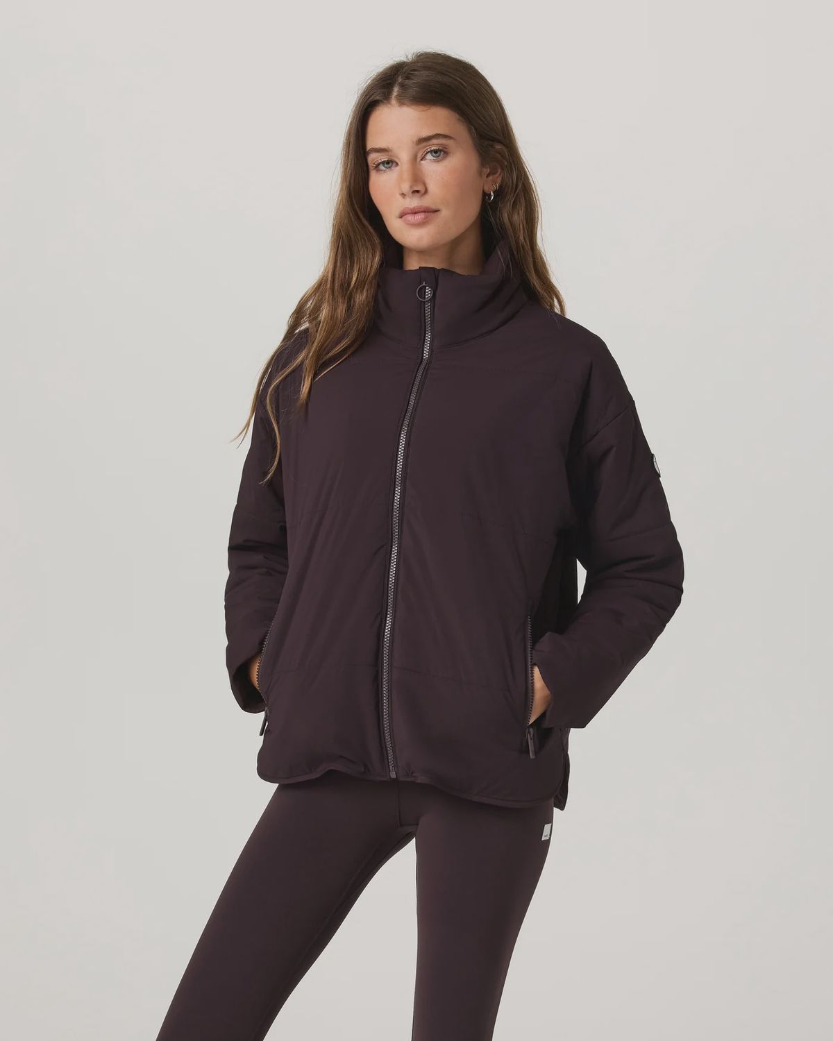 Canyon Insulated Jacket, Colour: Raisin, Size: S