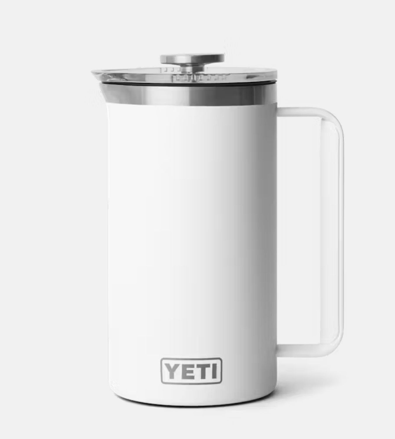 INTL Rambler 34 oz French Press WHT, Colour: White