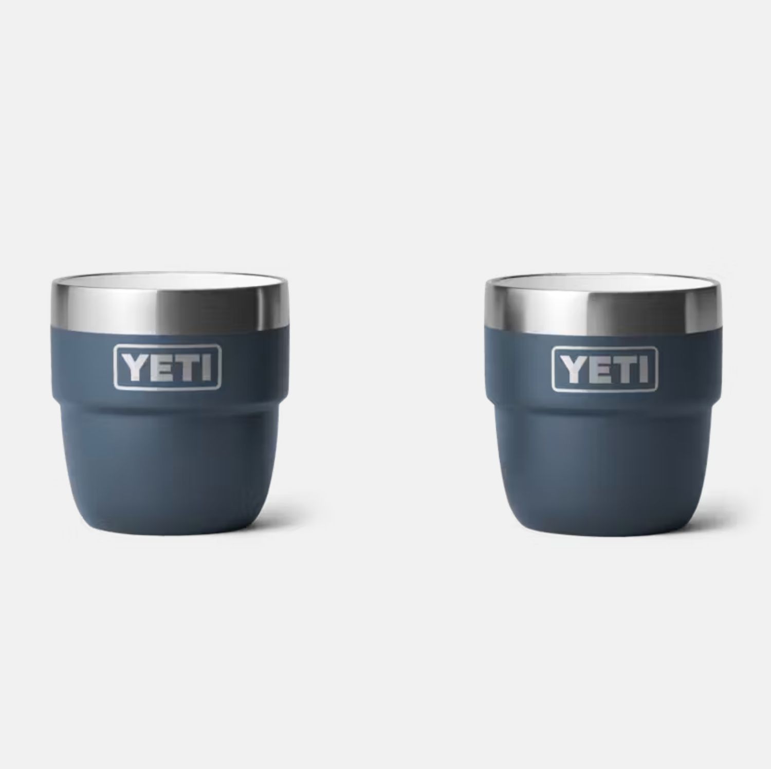 INTL Rambler 4 oz Cup 2PK NVY, Colour: Navy