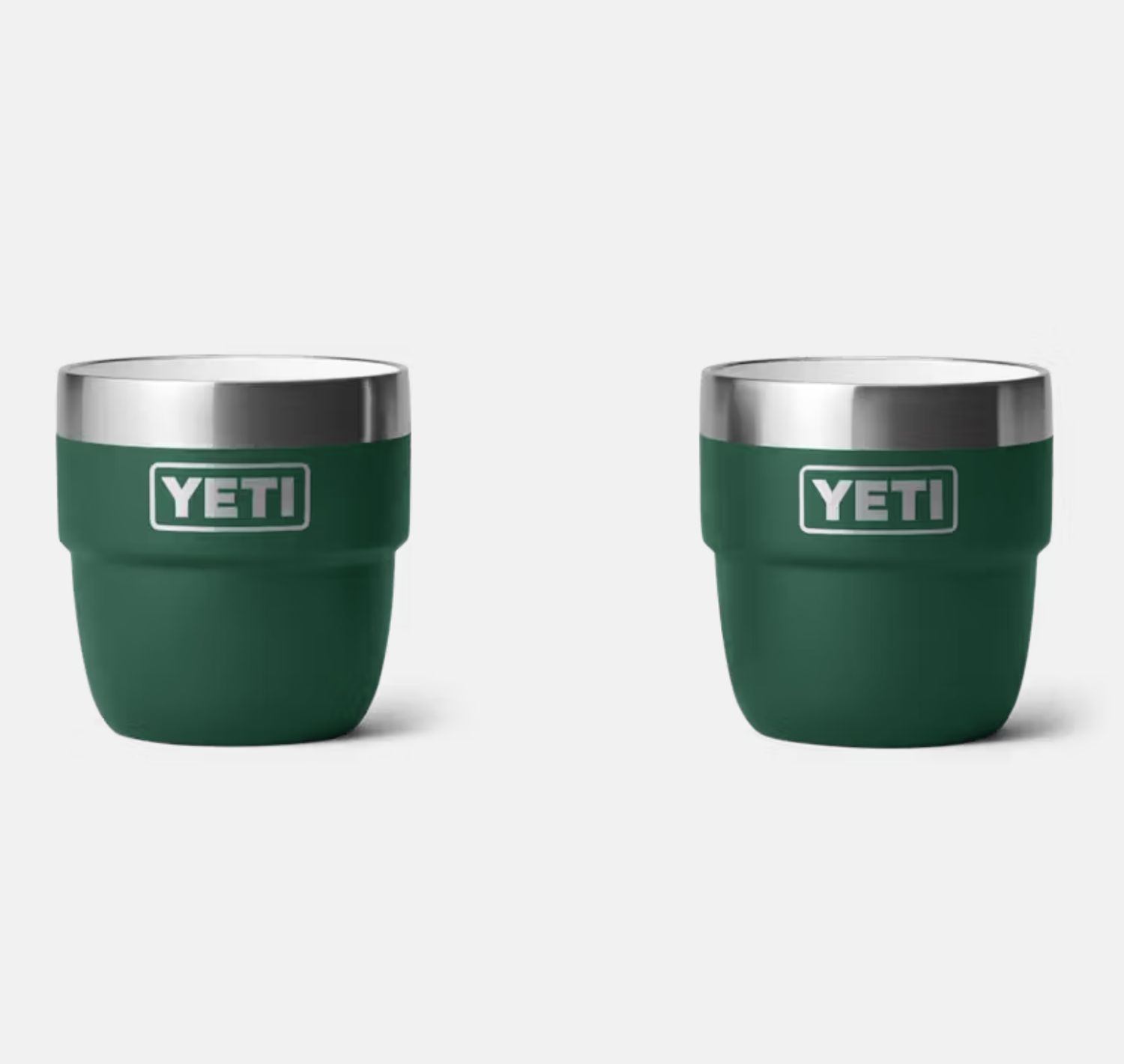 INTL Rambler 4 oz Cup 2PK BFG, Colour: Black Forest Green