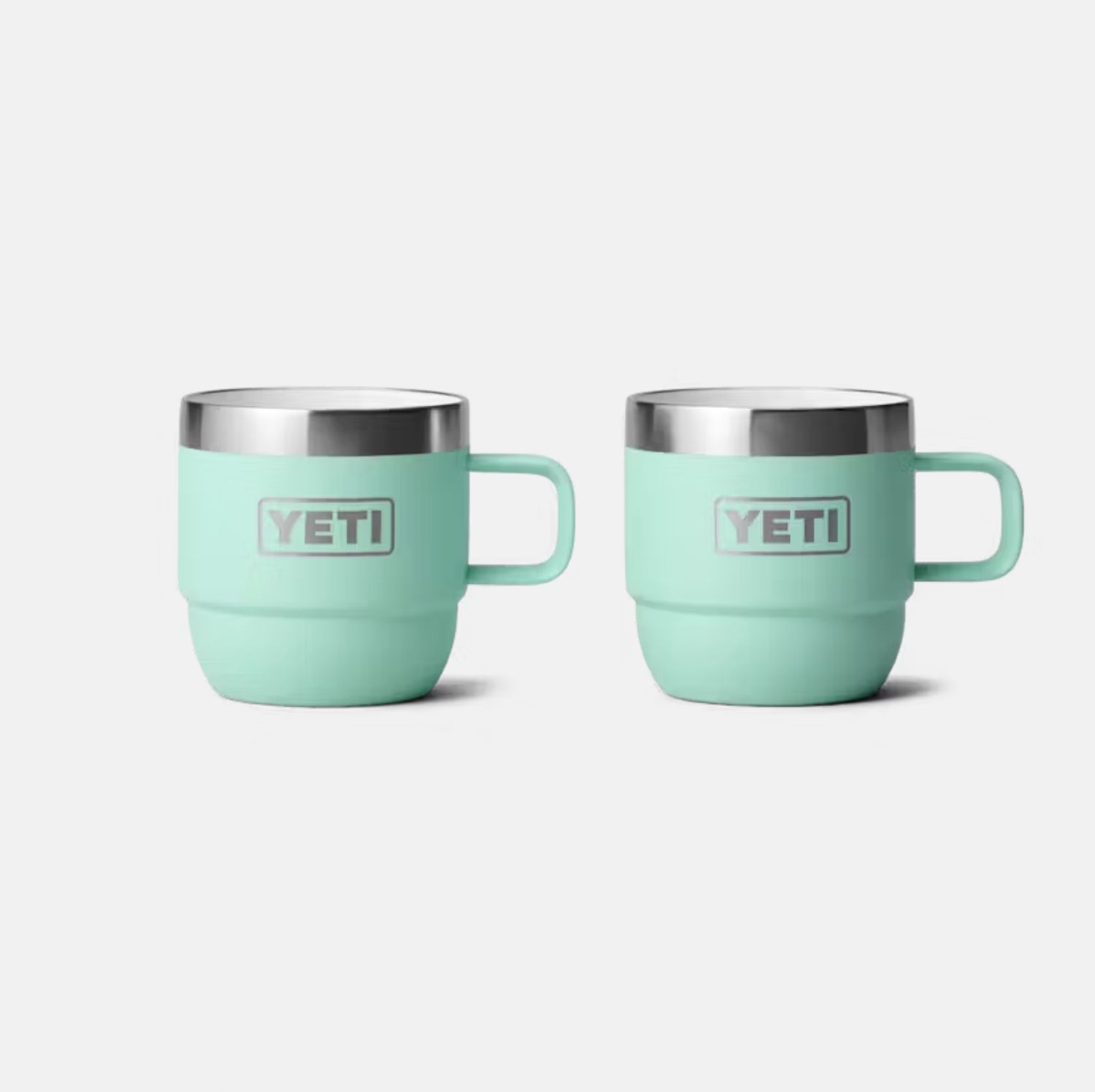 INTL Rambler 6 oz Mug 2PK SFM, Colour: Seafoam