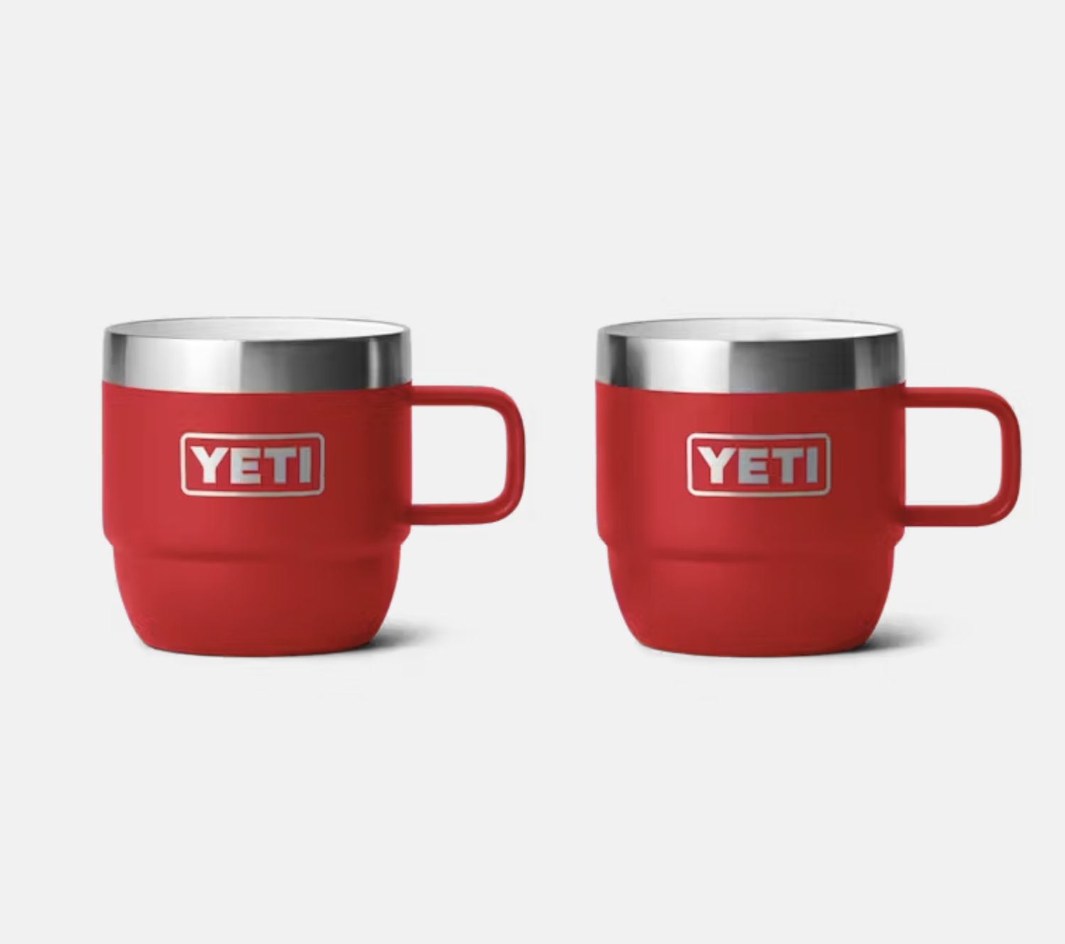 INTL Rambler 6 oz Mug 2PK RRD, Colour: Rescue Red