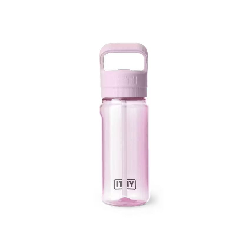INTL Yonder .6L C Straw Bottle Cherry Blossom, Colour: Cherry Blossom