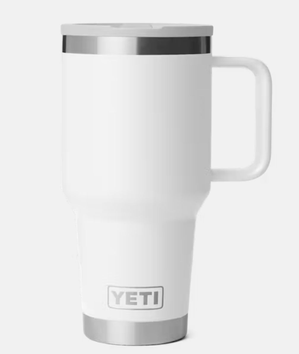 INTL Rambler 30 oz Travel Mug WHT 2.0, Colour: White