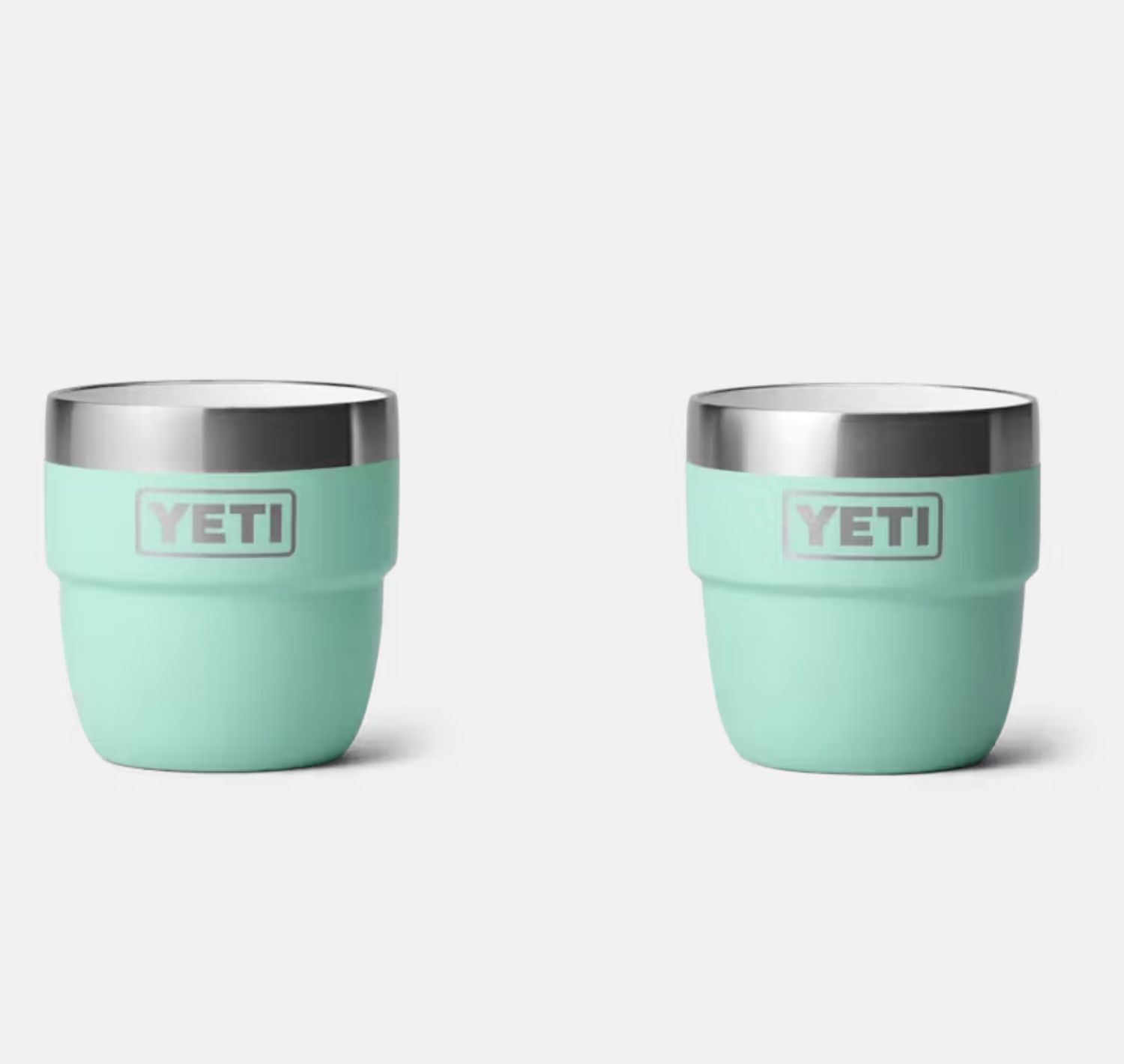 INTL Rambler 4 oz Cup 2PK SFM, Colour: Seafoam