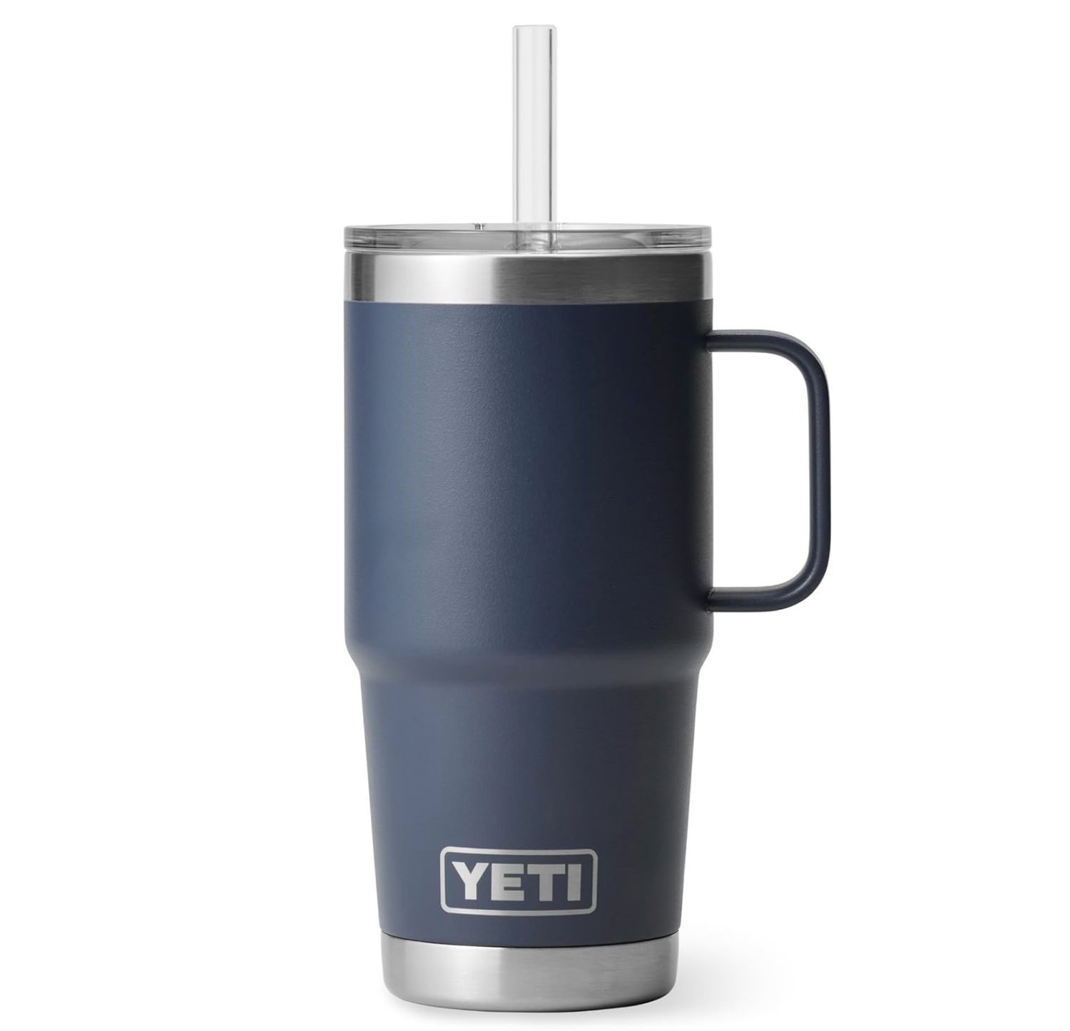 INTL Rambler 25 oz Straw Mug NVY, Colour: Navy