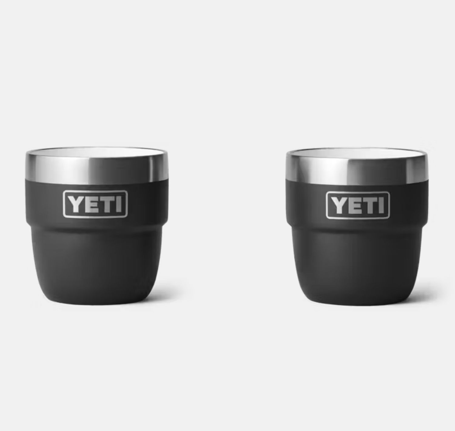 INTL Rambler 6 oz Mug 2PK BLK, Colour: Black