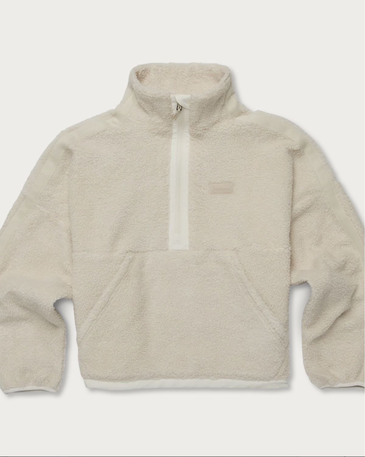 Bacano Fleece Pullover - Womens, Colour: Cream and Bone, Size: S