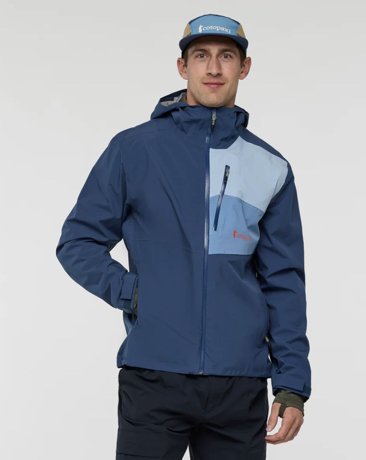 Impermeo 3L Hooded Shell Jacket - Mens, Colour: Deep Sea, Size: M