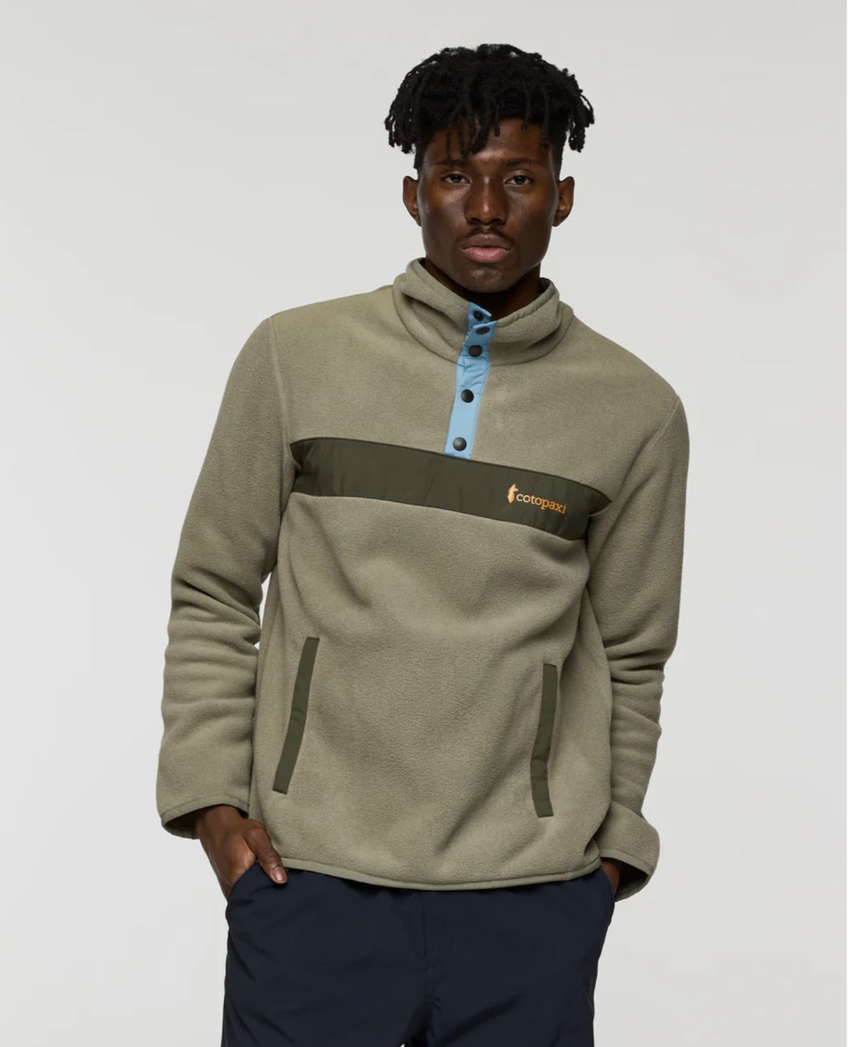 Teca Fleece Pullover - Mens, Colour: Yard Sale, Size: M