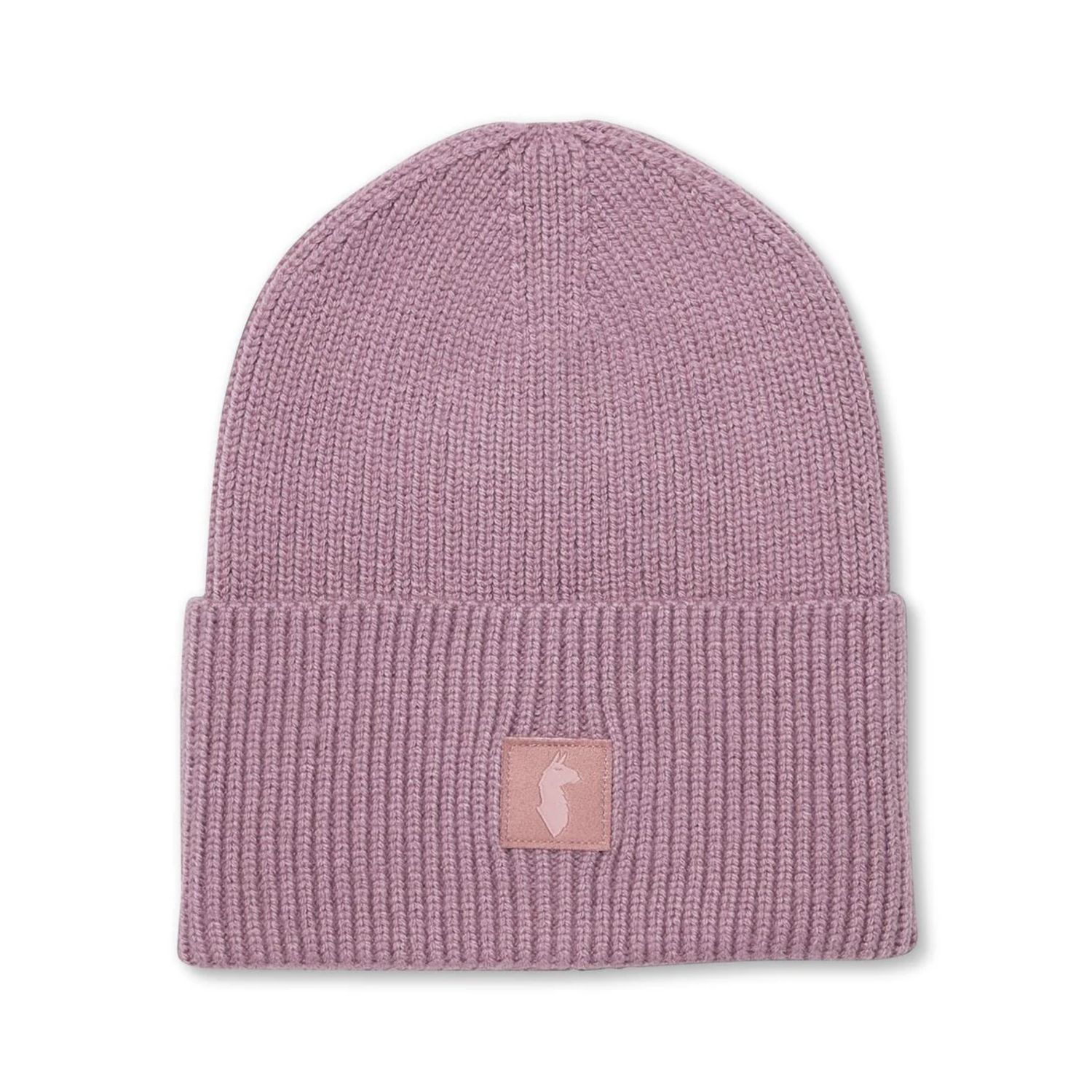 Knit Cuff Beanie, Colour: Dusty Rose, Size: OS