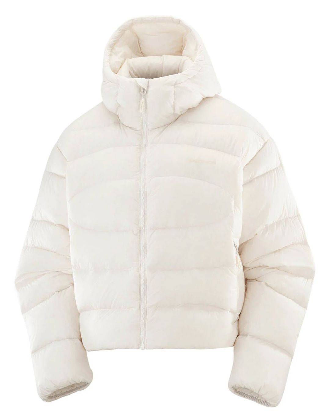 OUTLINE NOV CROP DOWN W WHISPER WHITE, Size: M