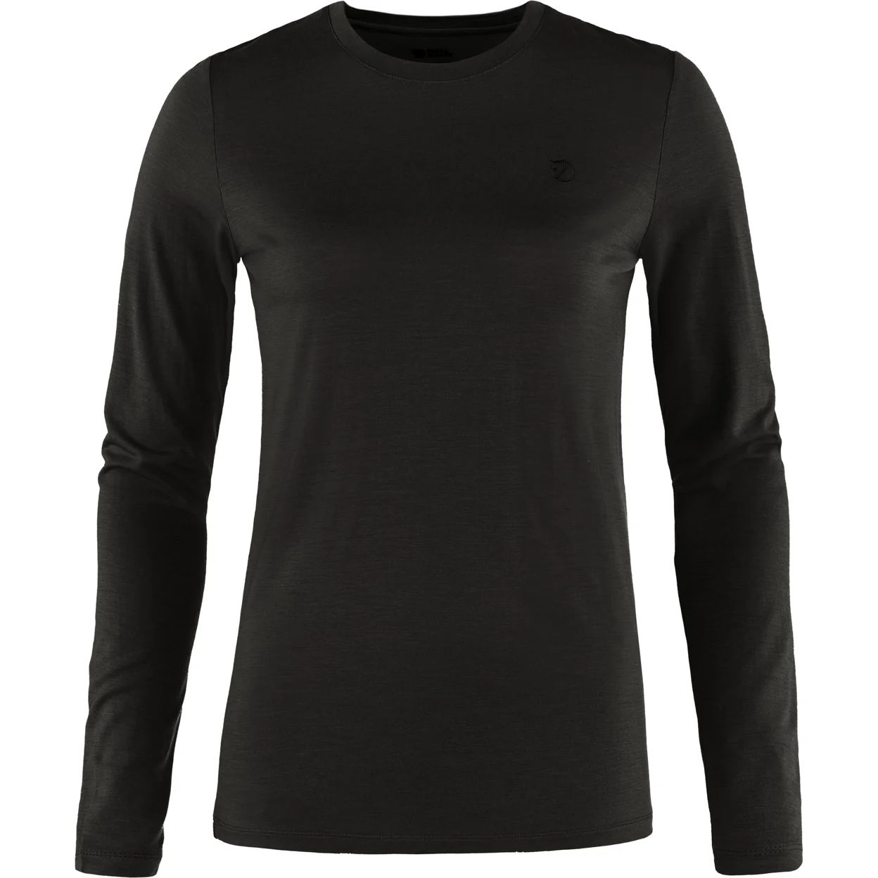 Abisko Wool LS W, Colour: Black, Size: S