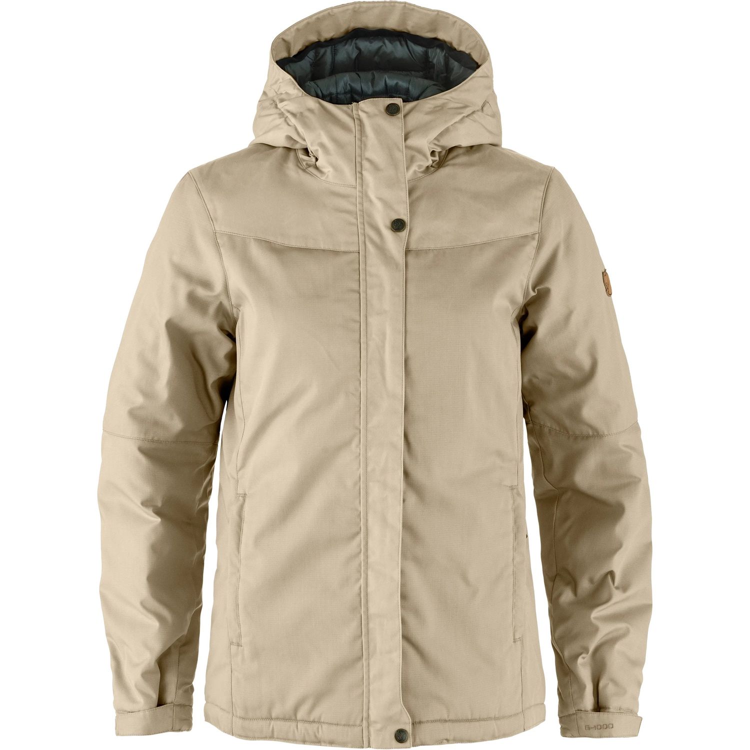 Stina Padded Jacket W, Colour: Fossil, Size: S
