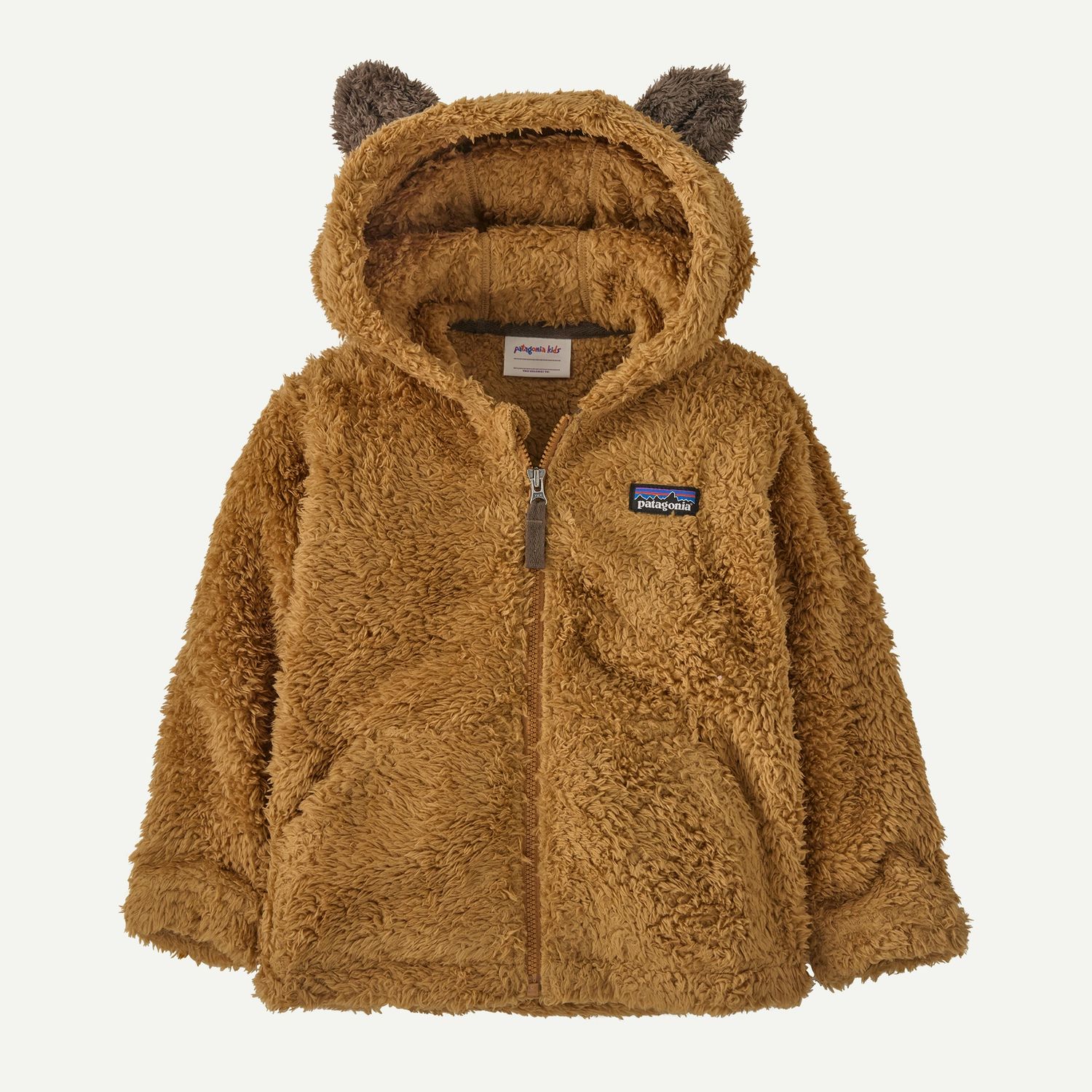 Baby Furry Friends Hoody, Colour: Nest Brown, Size: 6M