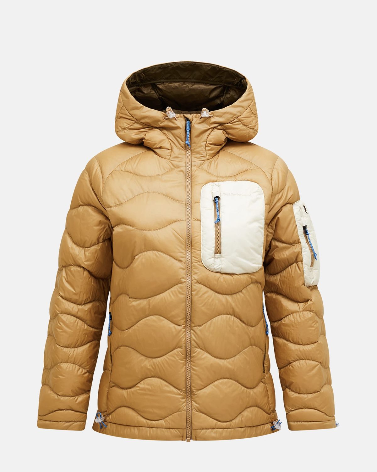 W Helium Utility Down Hood, Colour: Sierra Sand-Sand Fog, Size: S