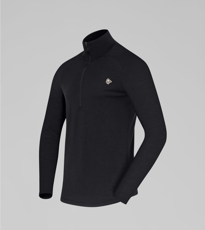 femund pureUll Zip Neck