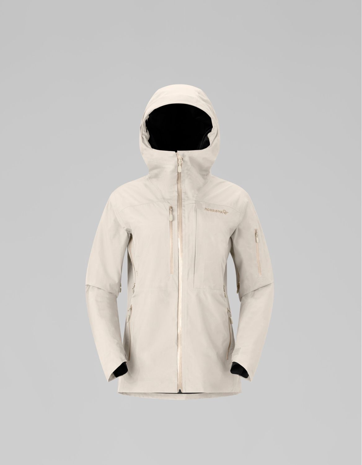 lofoten Gore-Tex Insulated Jacket, Colour: Oatmeal, Gender: womens, Size: L